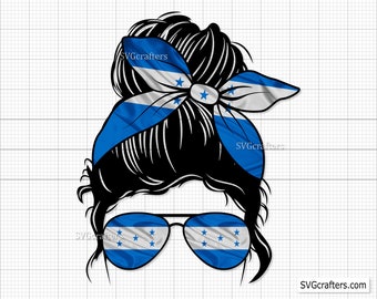ホンジュラスのメッシーバン PNG、ホンジュラスの国旗 PNG、ホンジュラスの国旗 SVG、ホンジュラスの国旗 クリップアート、国旗 SVG - クリップアート、印刷可能、昇華ファイル