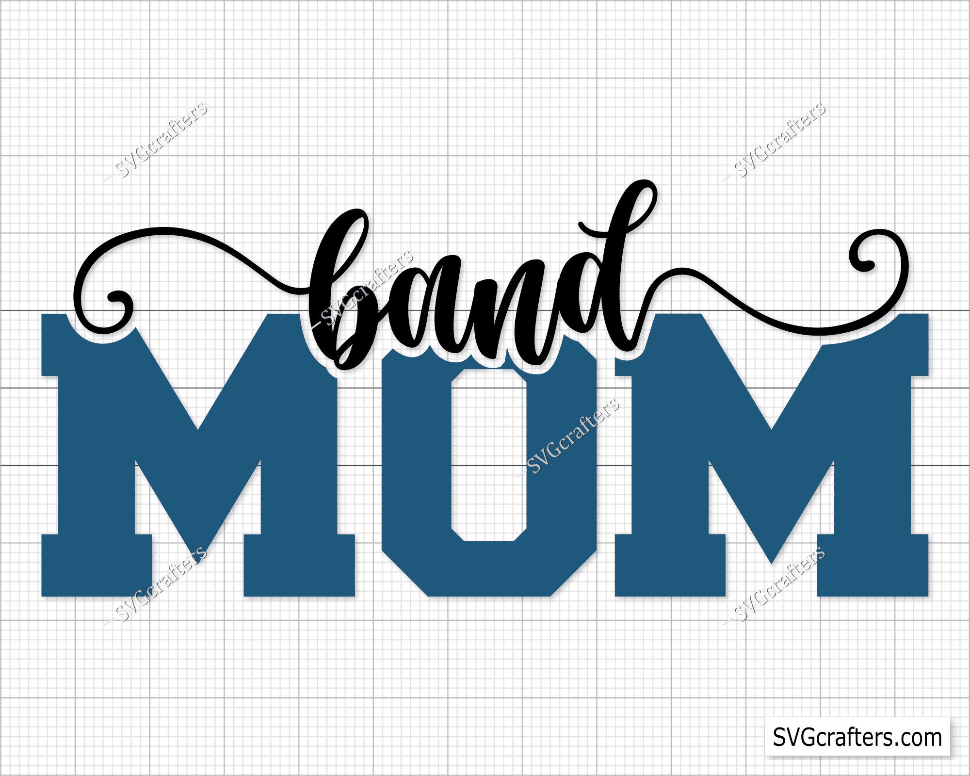 Band Mom Svg Band Svg Marching Band Svg Band Mom Png Music Etsy Canada