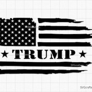 Trump svg, Trump 2024 Svg Png, Trump bandiera png, 4 luglio svg, bandiera in difficoltà svg, Trump Clipart - File stampabili, Cricut e Silhouette Cut