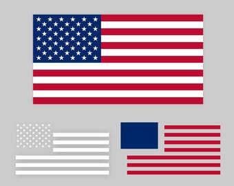 レイヤー化されたアメリカ国旗SVG PNG、アメリカ国旗SVG、アメリカ国旗