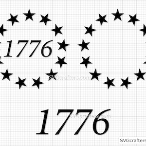Betsy Ross svg, 1776 svg, Bandeira americana SVG, 4 de julho svg, patriótico svg, 2ª emenda svg, bandeira betsy ross - Imprimível, Cricut e Silhouette