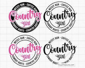 カントリーガール SVG、カウガール SVG、ウエスタン SVG、サザンガール SVG、ロデオ SVG、ファームライフ SVG、カントリーライフ SVG、ラスティック SVG、サザンプライド SVG