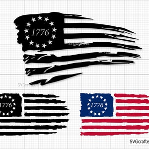 Betsy Ross svg, 1776 svg, Bandeira americana SVG, 4 de julho svg, patriótico svg, 2ª emenda svg, bandeira betsy ross - Imprimível, Cricut e Silhouette