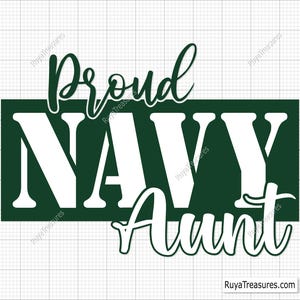 Stolze Marine-Tante-Svg, Militärtante-Svg, Sailor-Tante-Svg, Marine-Familien-Svg, USA-Flaggen-Svg, Vatertag-Svg, EST-Vigran-Svg, Gedenktag-Svg