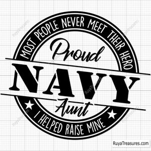 Stolze Navy Tante SVG, Armee SVG, Navy Tante SVG, Militärische SVG, Navy Mom SVG, veteran Monogramm, Army Tante SVG, veteranen Tagtrennzeichen, Gedenktag Gedenktagtrennzeichen
