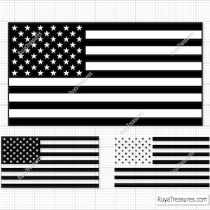 Distressed American Flag Svg