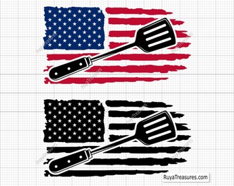 Amerikansk barbecue svg png, BBQ svg, grill svg, grillfather svg, rolig förkläde svg, grillning svg, kock svg - utskrivbar, Cricut och silhuett