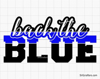 Zurück Die Blaue SVG, Polizei SVG, dünne blaue Linie svg, Polizist svg, Polizei Frau svg, Polizeifahne svg, Strafverfolgungs svg, Polizeileben svg
