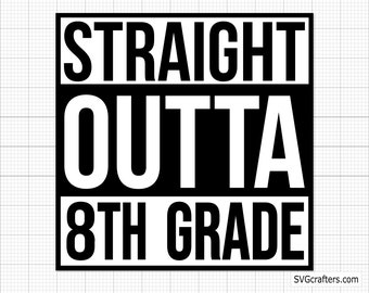8th Grade Svg Etsy