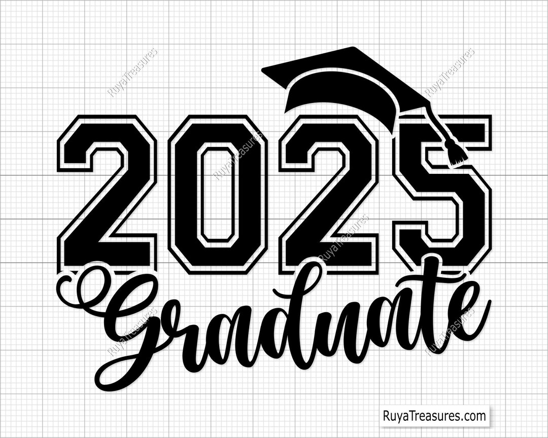 2025 Graduate Svg Png, Graduation Svg, Graduate Svg, Graduation 2025 ...