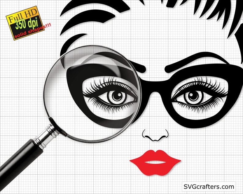 Free Free 231 Messy Bun Svg Black Woman With Glasses Svg Free SVG PNG EPS DXF File