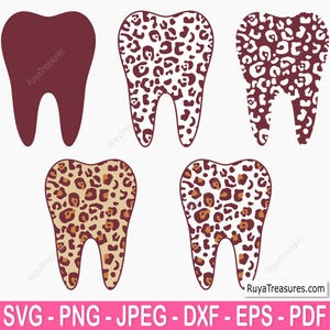 Diente de leopardo Svg, Diente Svg, Dental Svg, Dientes Svg, Dentista Diente Svg, Diente de leopardo Svg, Higienista Svg, Cuidado dental Svg, Cepillo de dientes Svg