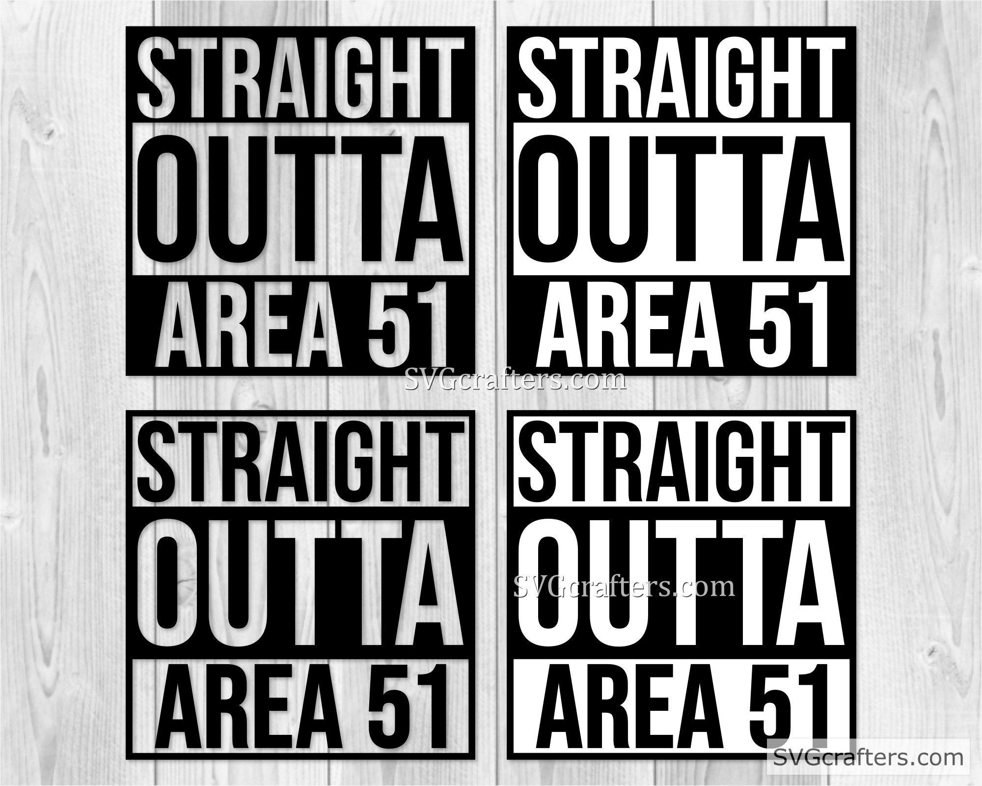 Straight Outta Area 51 Svg Alien Svg Area 51 Aliens Svg - Etsy Australia