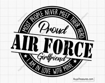 proud air force girlfriend