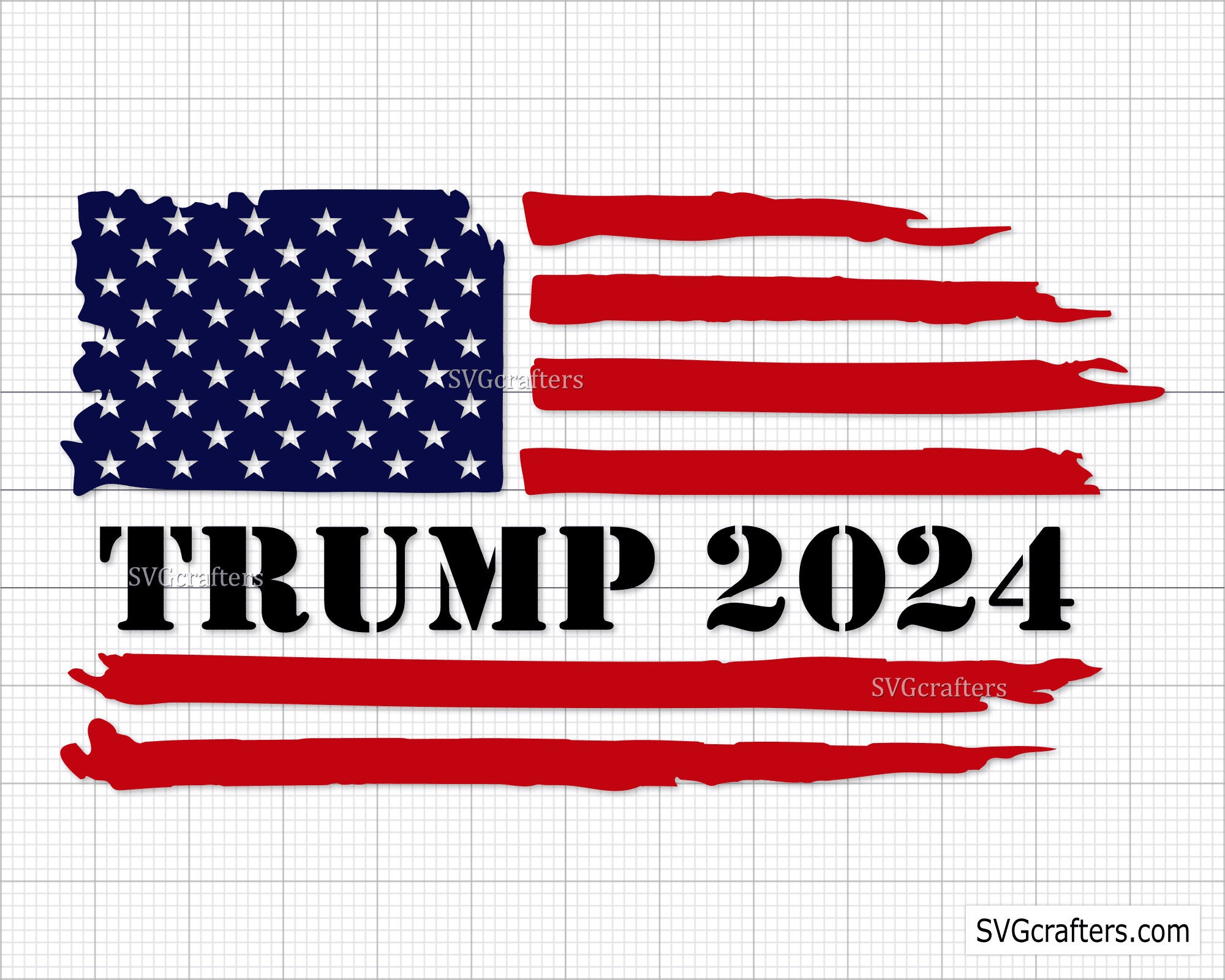 Trump 2024 Svg Trump Svg Png Trump Flag Png July 4th Svg Etsy Hong Kong