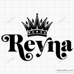 Reyna Svg Png, Latina Svg, Mujer Valiente Poderosa svg, Chingona svg, Spanish svg, Mexican svg, Latina owned Svg, Cricut & Silhouette file