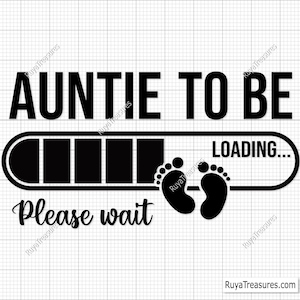 Future tante Svg png, promue tante Svg, future tante Svg, nouvelle tante Svg, faire-part de bébé Svg, établi Svg, tante est 2025 Svg