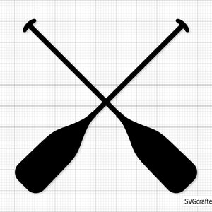 Crossed Paddles svg, Kayak paddle svg, paddle svg, kayak svg, on lake time svg, kayaking svg, boat oar svg - Printable, Cricut & Silhouette