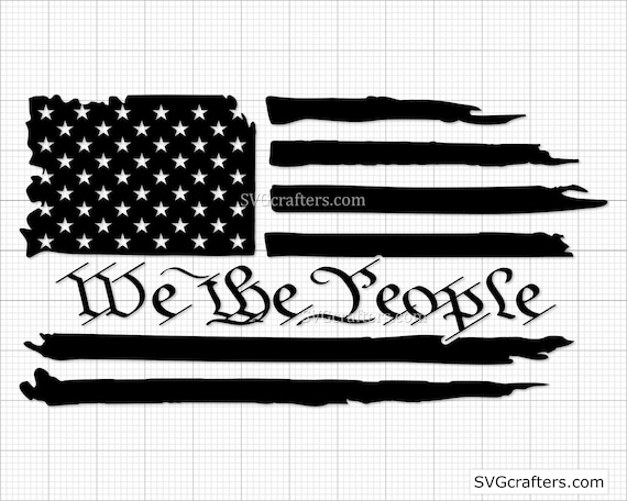 We the People Svg American Flag Svg Dpatriotic Svg 2nd | Etsy Canada