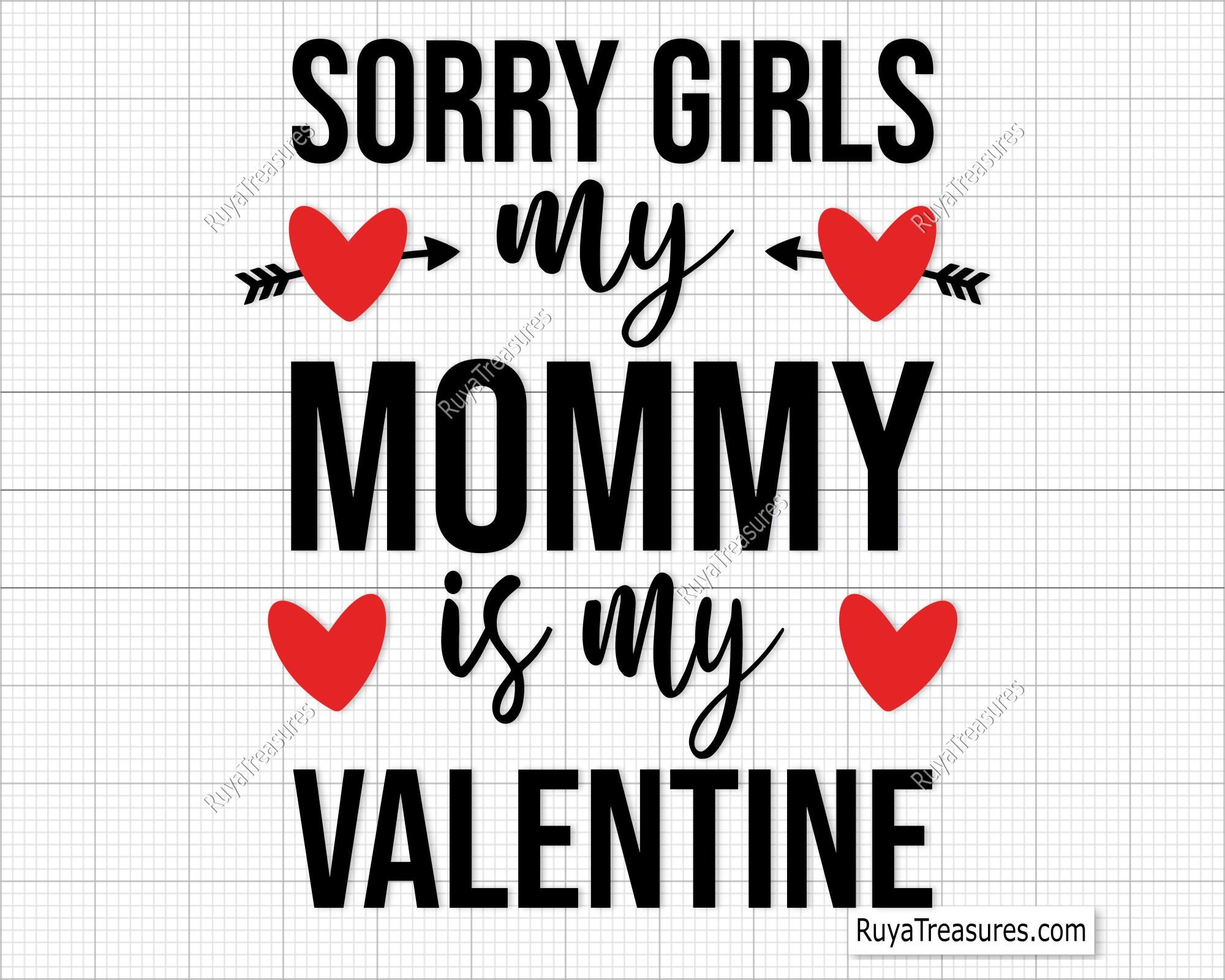 Sorry Lades My Mummy S My Valentne T-shrt Baby Grow Vest