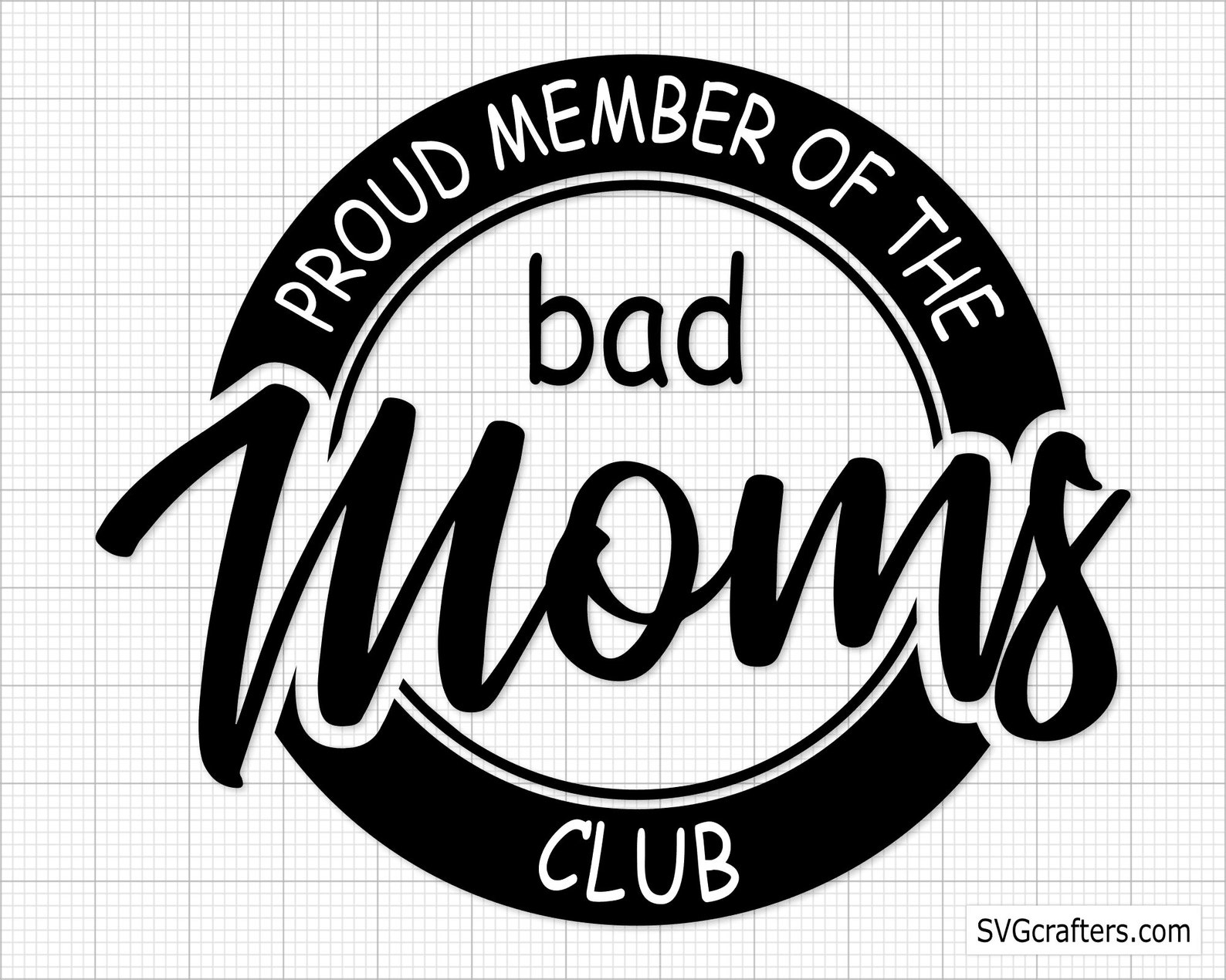Proud Member of the Bad Moms Club Svg Bad Bitch Svg Carseat - Etsy
