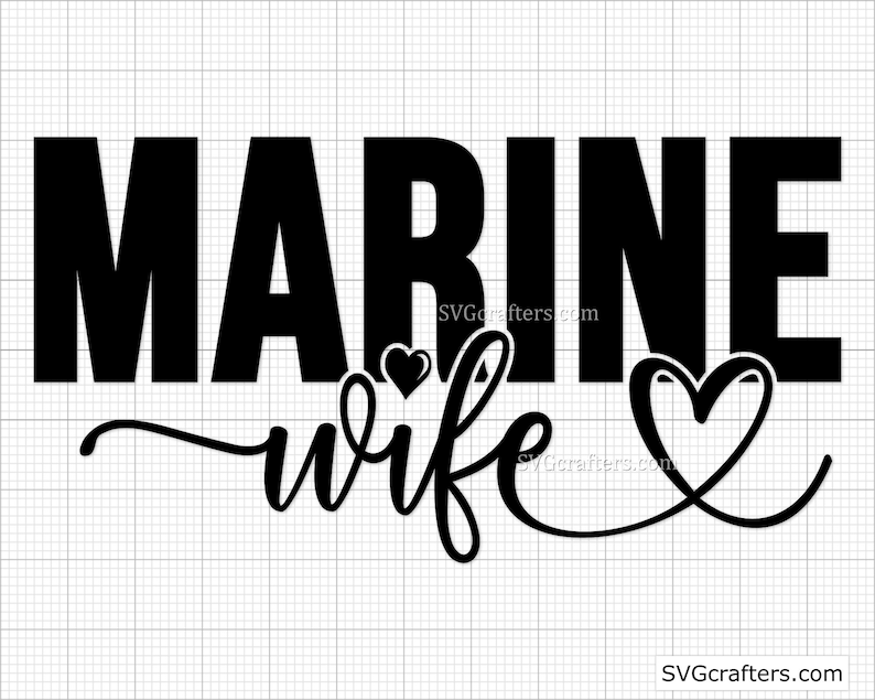 Download Veteran Svg Marine Wife Svg Navy Svg Printable Marines Svg Us Navy Svg Military Svg Cricut Silhouette File Army Mom Svg Clip Art Art Collectibles