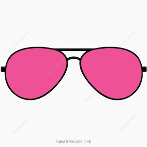 Gafas de sol de aviador SVG, gafas de sol SVG, gafas SVG, moño desordenado SVG, mamá SVG, verano SVG, aviadores SVG - Imprimible, Cricut y Silhouette