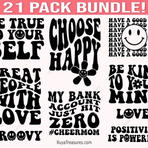 Groovy Svg Bundle, Retro Svg Pack, Hippie Svg Bundle, 70s Style Svg ...