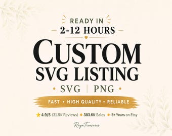 Custom SVG Design Order, Personalized PNG File, Create Your Own Shirt Graphic, Printable Clipart, Digital Download for Cricut Maker