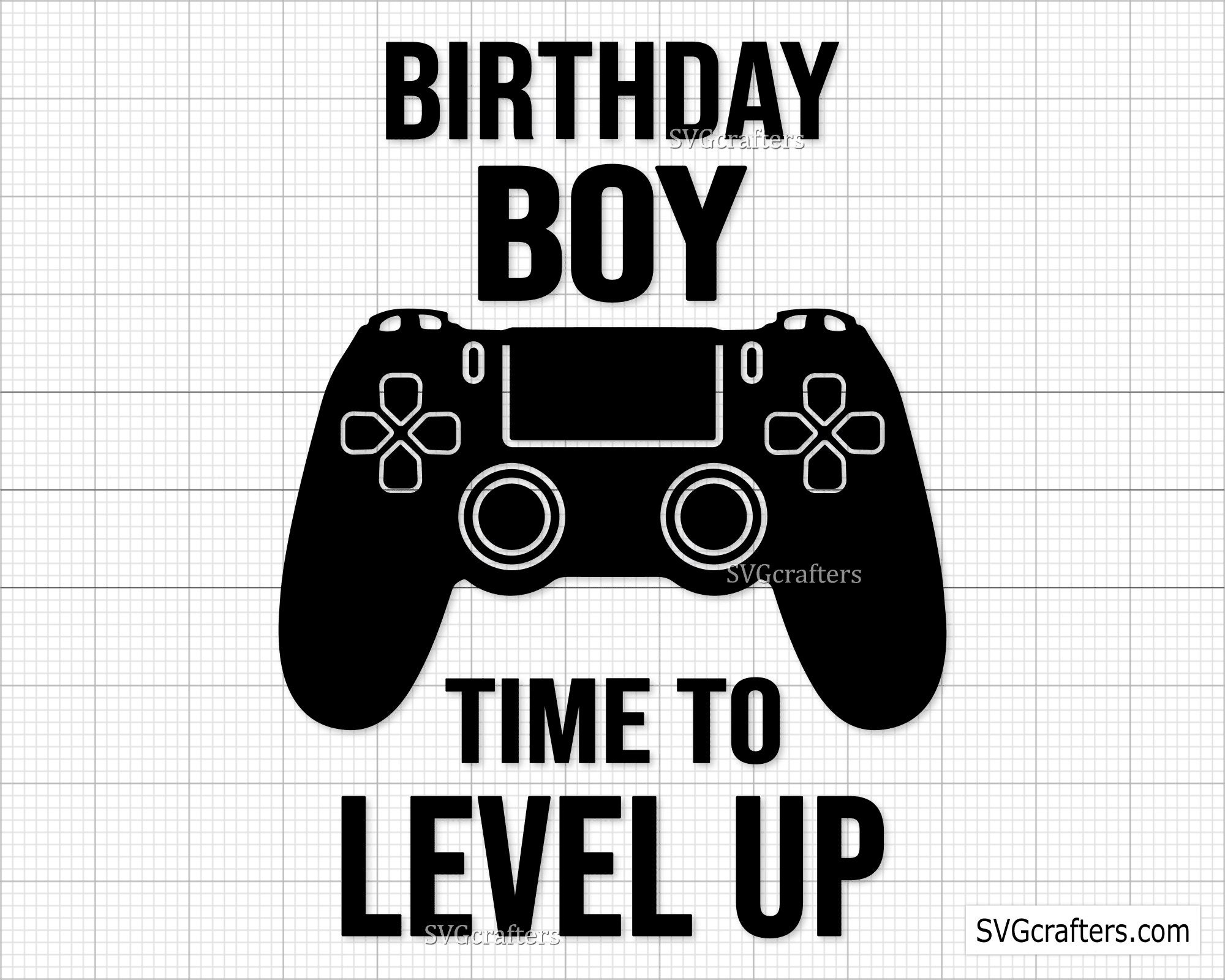 birthday boy time to level up