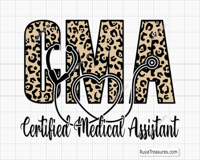 CMA Certified Medical Assistant Svg