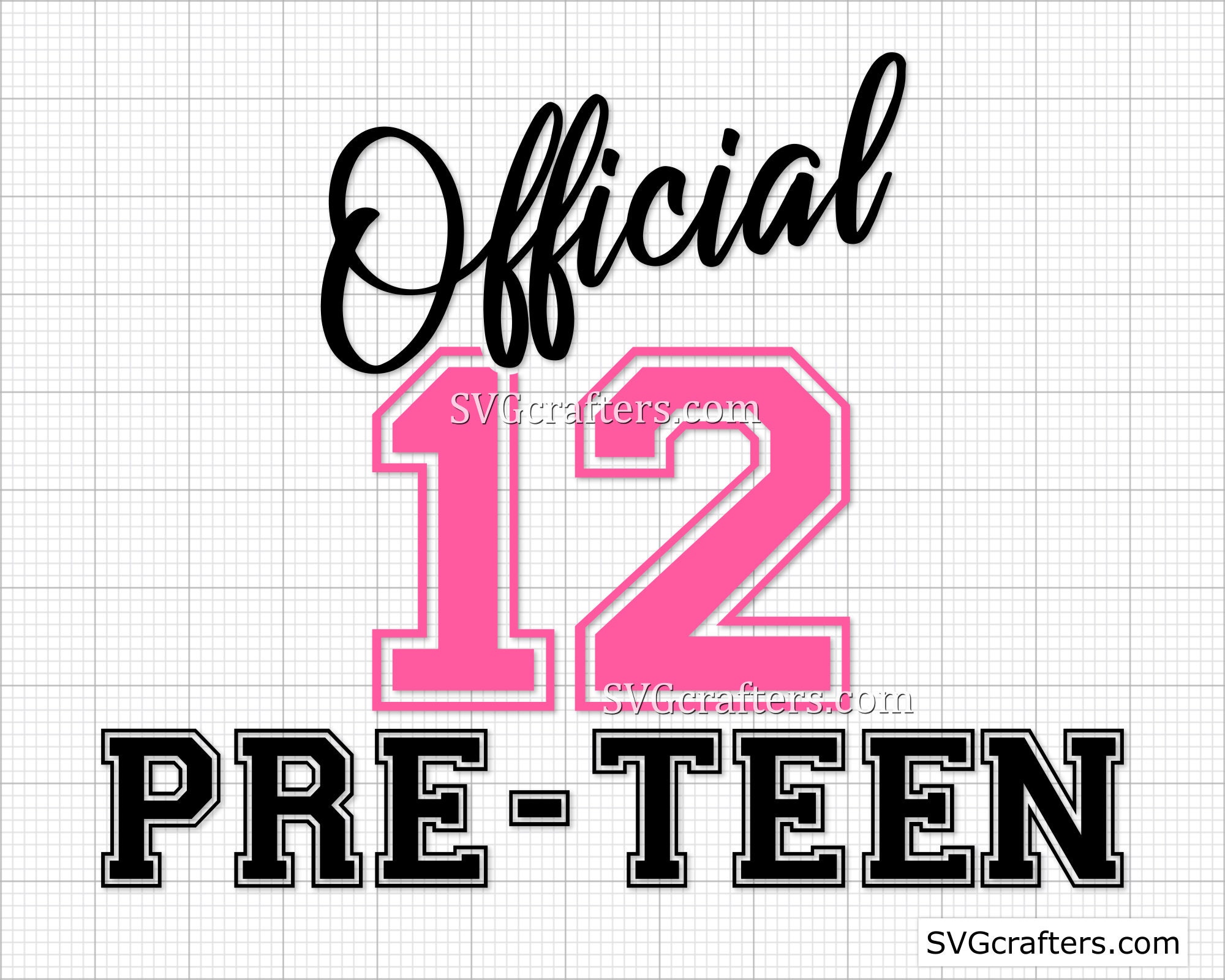 Number 12 (Vintage White) 12th Birthday' Sticker | Spreadshirt