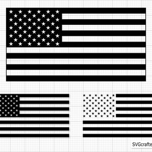 Amerikaanse vlag Svg voor Cricut en silhouet, USA vlag gesneden bestand, Amerikaanse vlag Svg, Png, Jpg, Eps, Dxf - afdrukbare, Cricut & silhouet