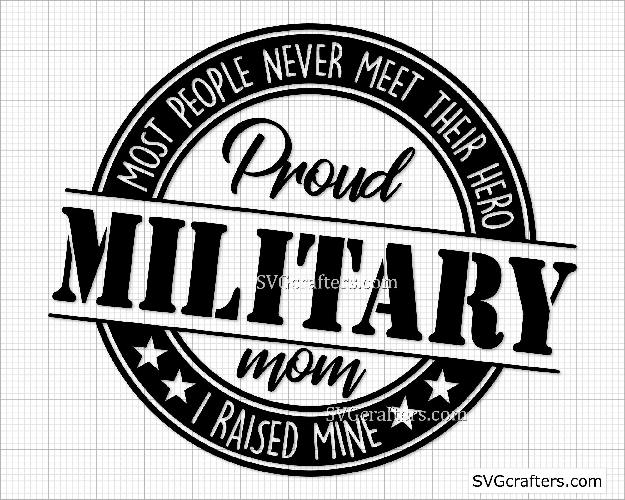 Proud Military Mom Svg Army Svg Navy Wife Svg Military Svg - Etsy
