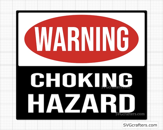Warning Choking Hazard Svg, Funny Underwear Svg, Inappropriate Svg