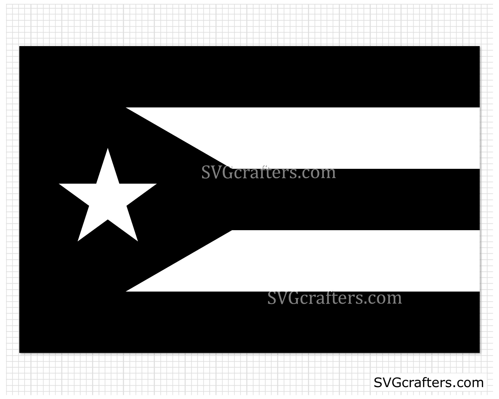 プエルトリコ国旗svg、プエルトリコsvg、プエルトリコsvg、ボリクアsvg