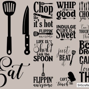Pacote de svg de cozinha engraçada, svg de cozinha, svg de chef, svg de citações de cozinha, svg de cozinha engraçada, svg de placa de cozinha, svg de culinária, ditados de cozinha