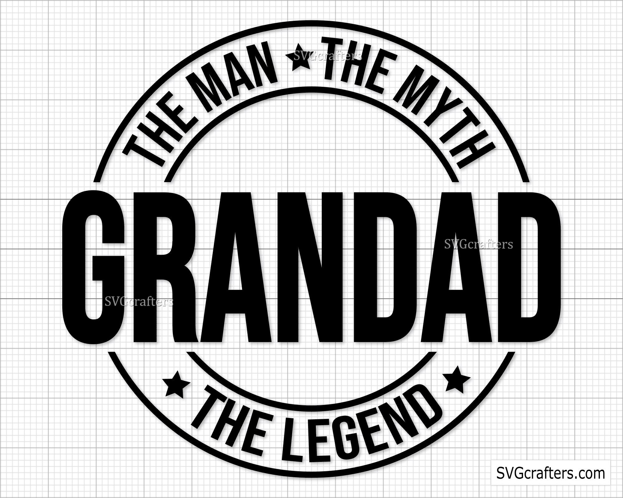 Home & Hobby Electronics & Circuitry grandad the legend cut file the ...