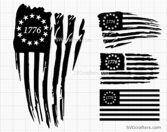 Betsy Ross svg, 1776 svg, American Flag SVG, 4th july svg, patriotic svg, 2nd amendment svg, betsy ross flag- Printable, Cricut & Silhouette