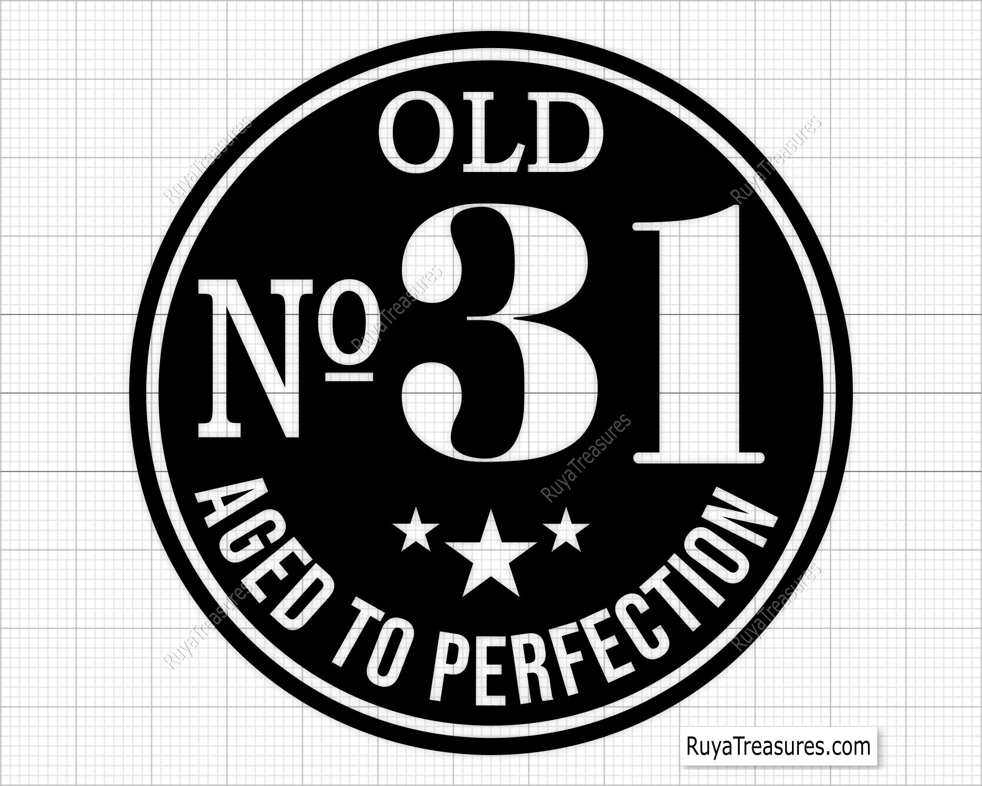 31st Birthday Svg Png, 31st Svg, Aged To Perfection Svg, 31 And Fabulous Svg, Vintage 1994 Svg - Printable, Cricut & Silhouette Cut Files
