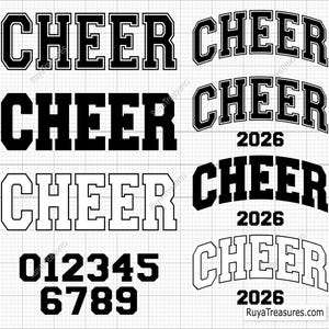 Cheer Varsity Svg, Cheerleader Svg, Cheer Mom Svg, Cheerleading Svg, Game Day Svg, Cheer Leader Svg, Cheer Cut File, Football Game Day Svg