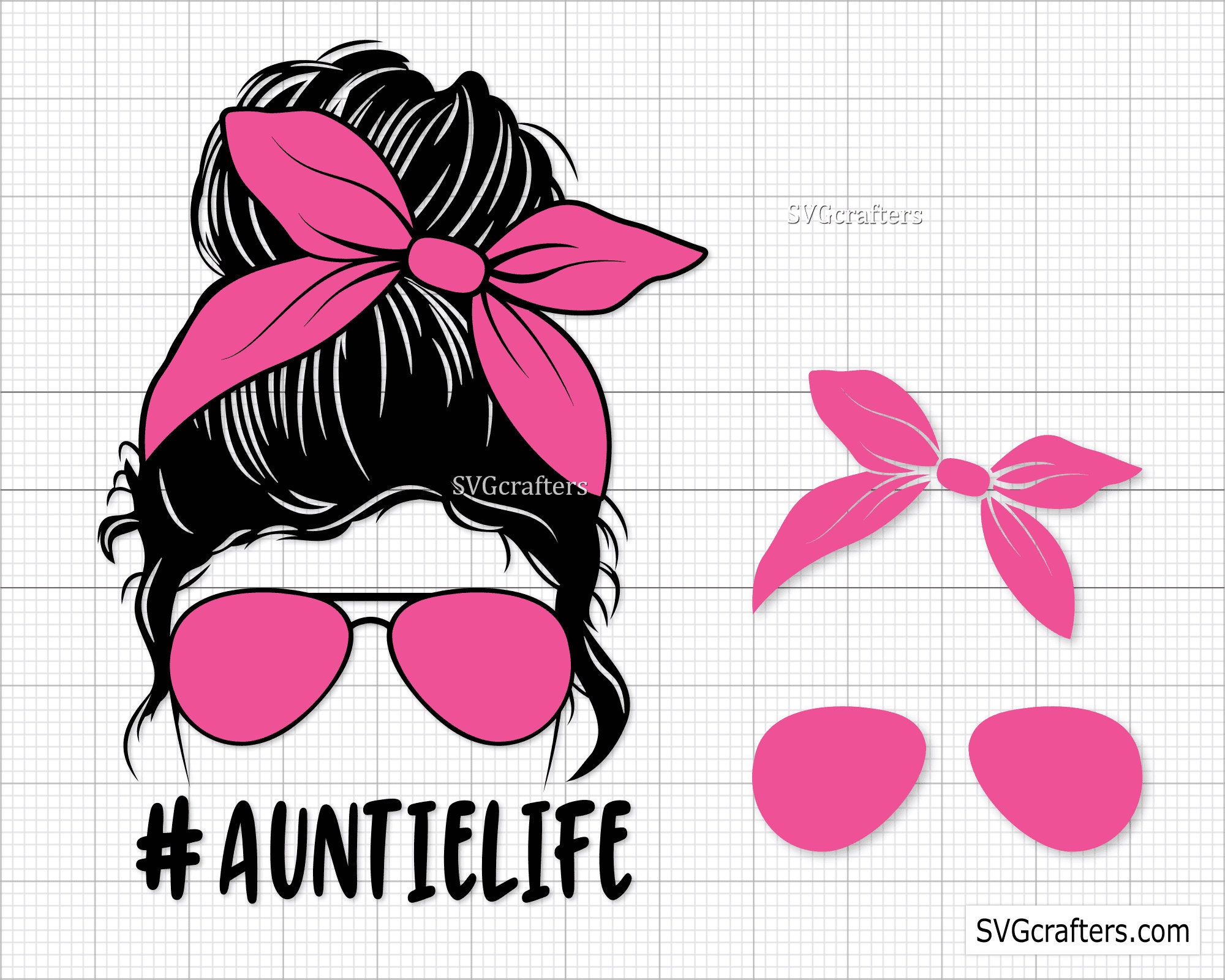 Aunt Life Svg - iesussc