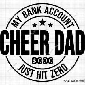 Cheer Dad Svg Png, in My Cheer Dad Era, Cheer Dad Svg, Cheerleader Svg, Gift to Cheer Dad Svg, Cheer Dad Shirt Svg, Cheer Coach Svg