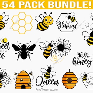 Pacchetto SVG di api, SVG di api mellifere, Clipart di api carine, SVG di bombi, Citazioni di api SVG, Amante delle api SVG, Gnomo ape SVG, Gentilezza delle api SVG, Gioco di parole sulle api SVG