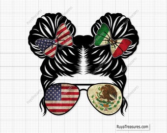 PNG de coque bagunçado México EUA Kidlife, PNG de coque bagunçado com a bandeira mexicana, PNG mexicano, bandeira do México, PNG espanhol, PNG EUA - Arquivo para impressão e sublimação