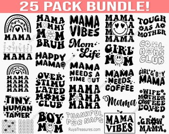 Retro Mama Svg Png, Groovy Mama Svg, Mama Shirt Svg, Mother's Day Gift Svg, Boho Mama Svg, Gift for Mom, Retro Mama Svg, Mom Shirt Sayings