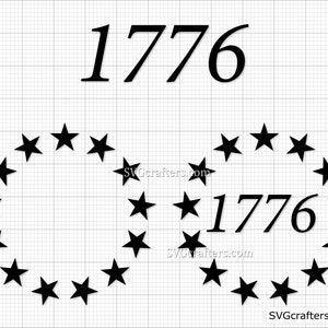 Betsy Ross svg, 1776 svg, Bandeira americana SVG, 4 de julho svg, patriótico svg, 2ª emenda svg, bandeira betsy ross - Imprimível, Cricut e Silhouette