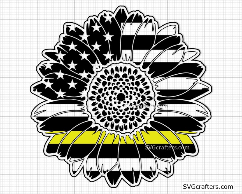 Free Free 82 Sunflower American Flag Svg Free SVG PNG EPS DXF File