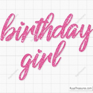 Birthday Girl Svg, Birthday Queen Svg, Happy Birthday Svg, Adult Birthday Svg Birthday Squad Svg - Printable, Cricut & Silhouette