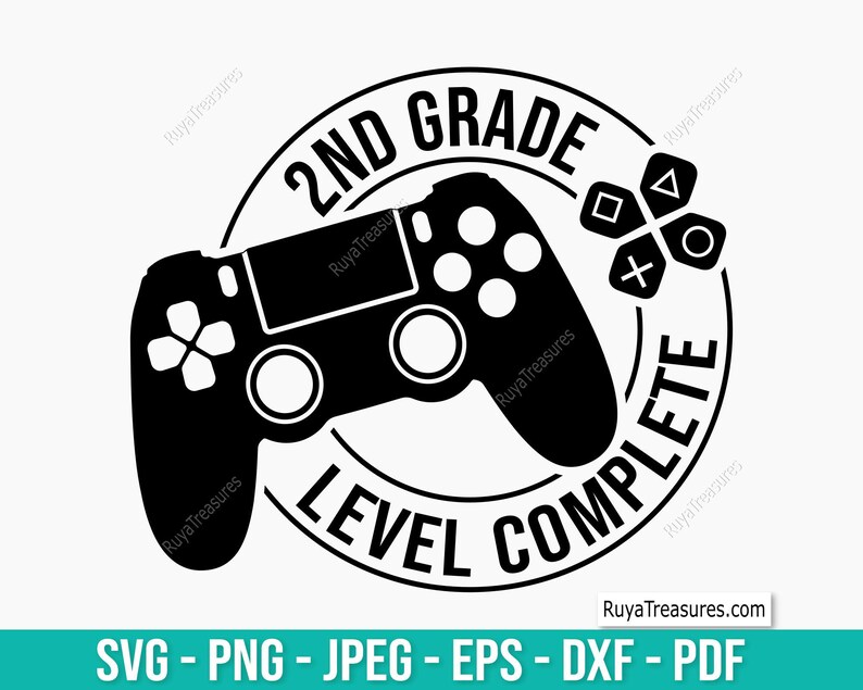 Grade 2 Vector 2nd Grade Svg Bundle, 2nd Grade Level Complete Svg, 2nd Grade Svg ...